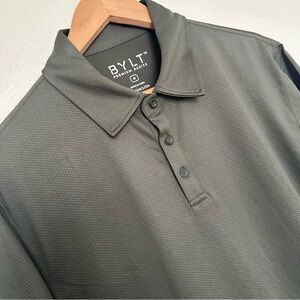 BYLT Basics Charcoal Polo Shirt